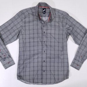 Hechter Checks/Boxes Casual Button Up Shirt